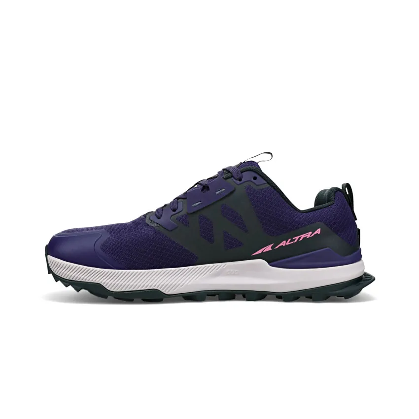 Altra Lone Peak 7 Womens Trail Running Shoe - Dark Purple - Image 2