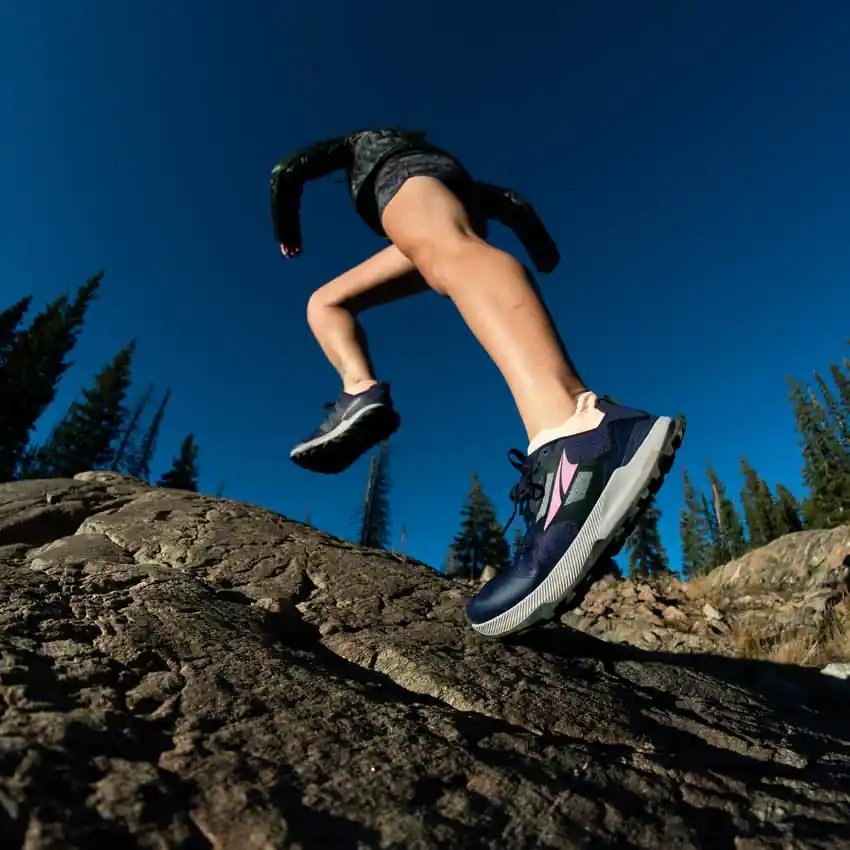 Altra Lone Peak 7 Womens Trail Running Shoe - Dark Purple - Image 6