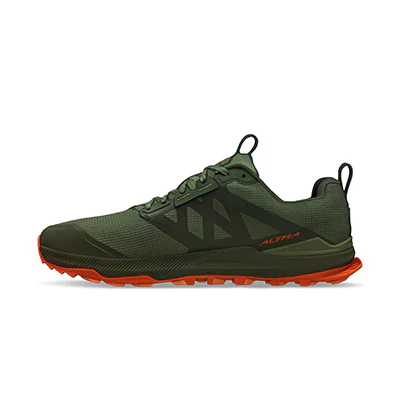 Altra Lone Peak 8 Mens Trail Running Shoe - Dusty Olive - Image 4