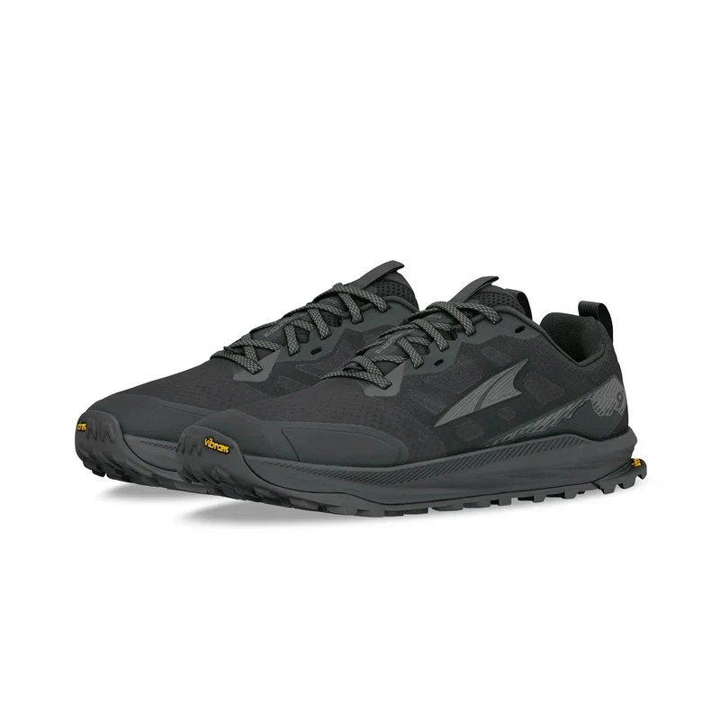 Altra Lone Peak 9+ Mens Trail Running Shoe - Black - Image 4