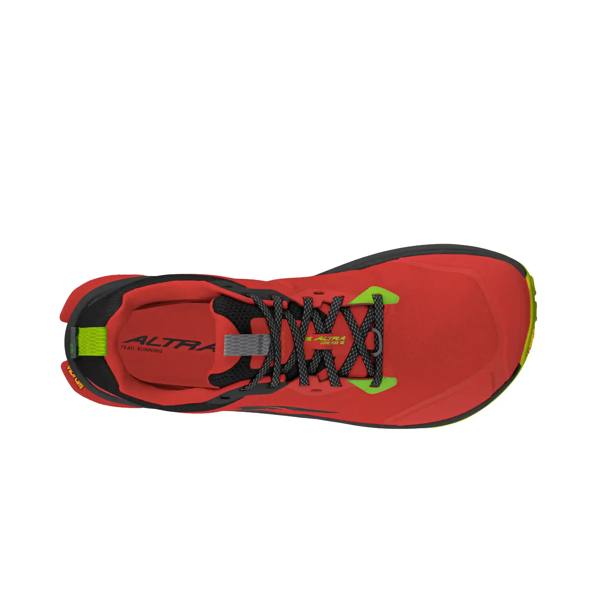 Altra Lone Peak 9+ Mens Trail Running Shoe - Red - Image 3