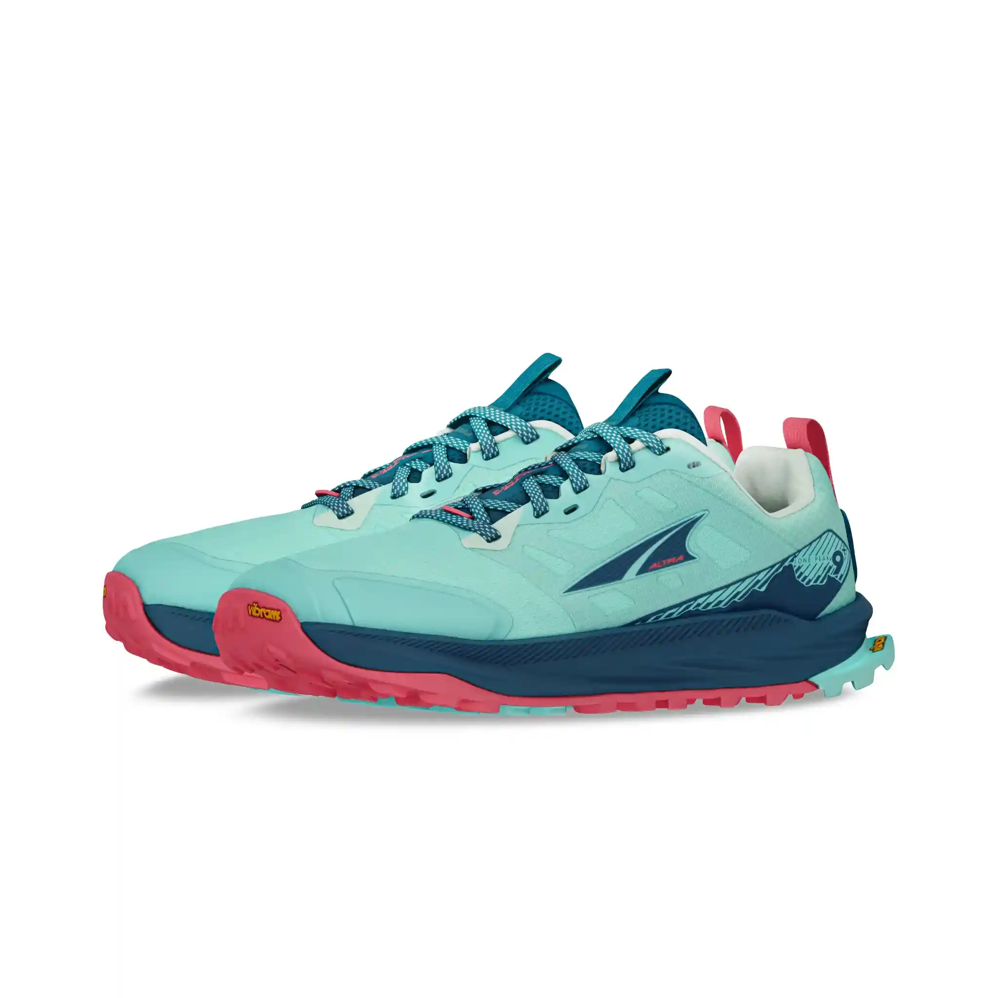 Altra Lone Peak 9+ Womens Trail Running Shoe - Teal - Image 5