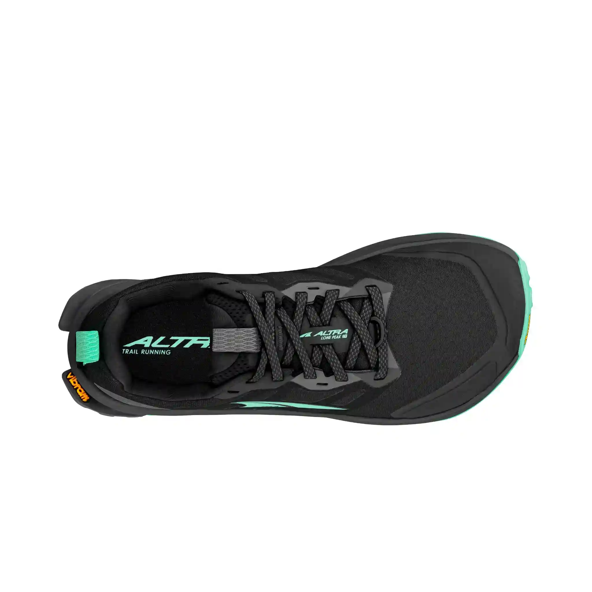Altra Lone Peak 9+ Womens Trail Running Shoe - Teal/Black - Image 3