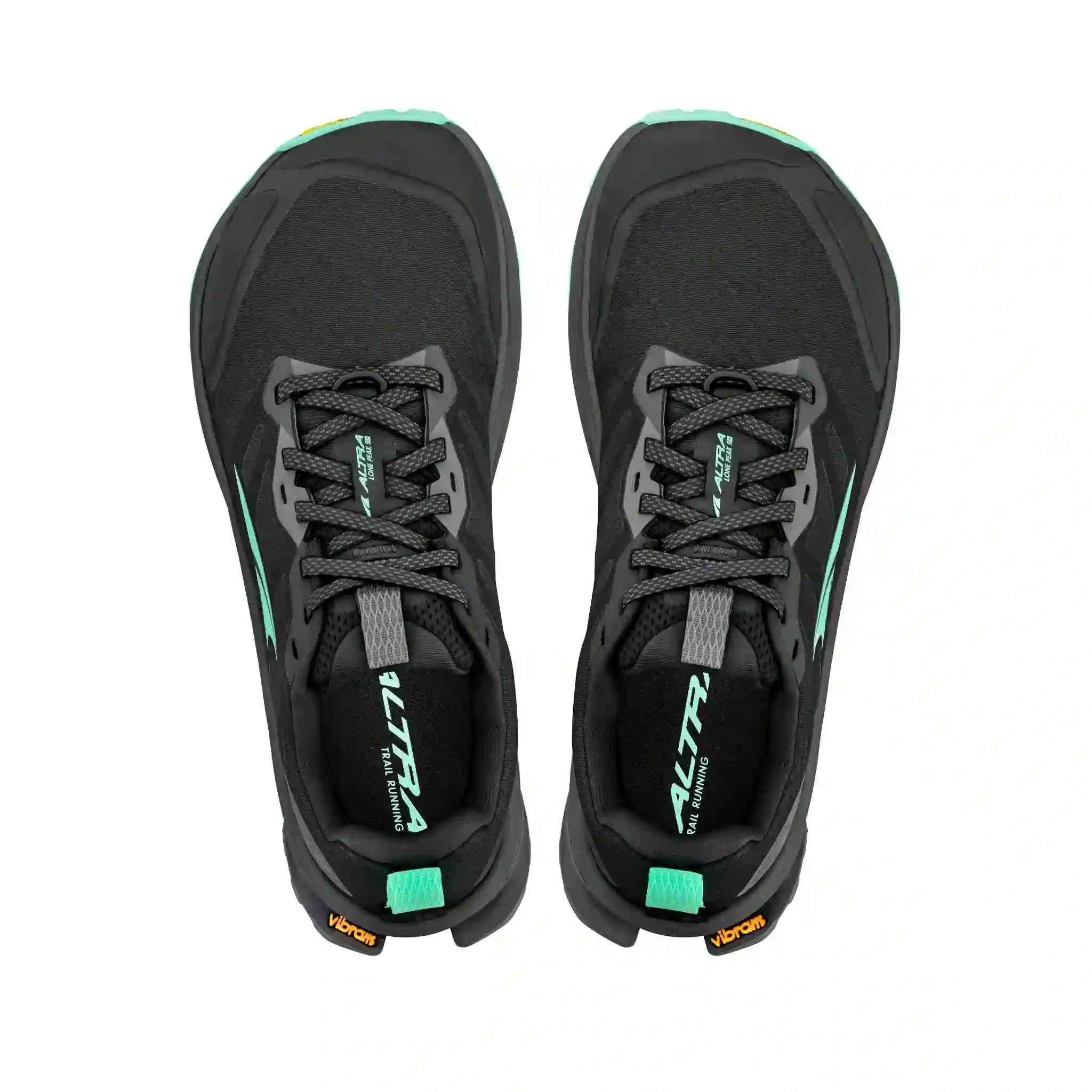 Altra Lone Peak 9+ Womens Trail Running Shoe - Teal/Black - Image 6