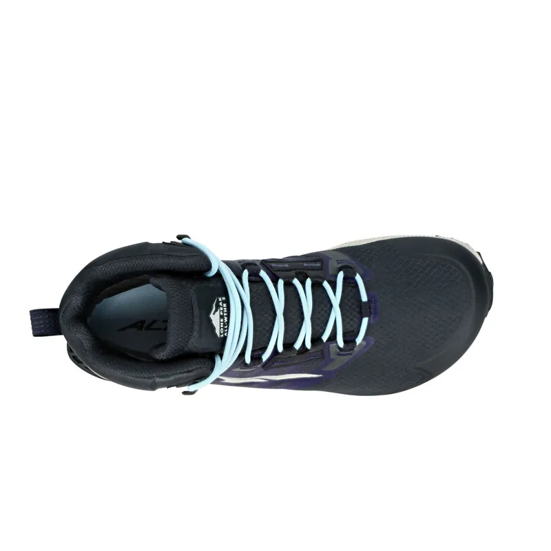Altra Lone Peak All-Weather Mid 2 Womens Hiking Boot - Black - Image 3