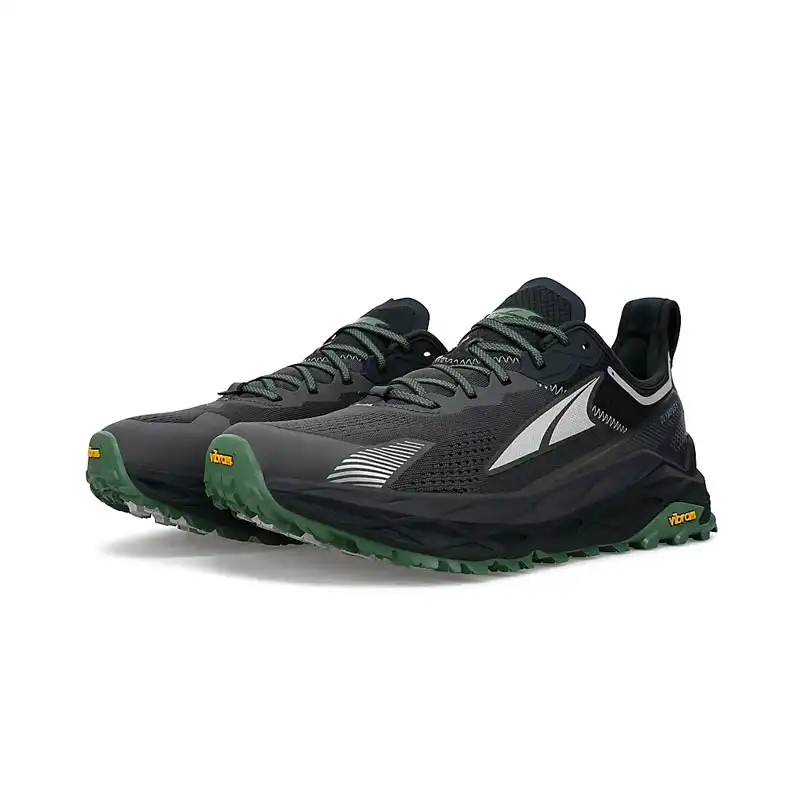 Altra Olympus 5 Mens Trail Running Shoe - Black/Grey - Image 5
