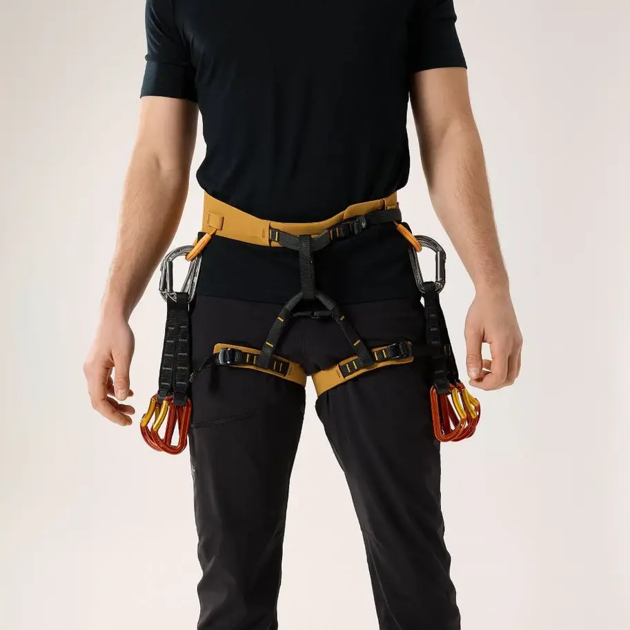 Arcteryx AR-395a Mens Climbing Harness - Yukon/Edziza - Image 5