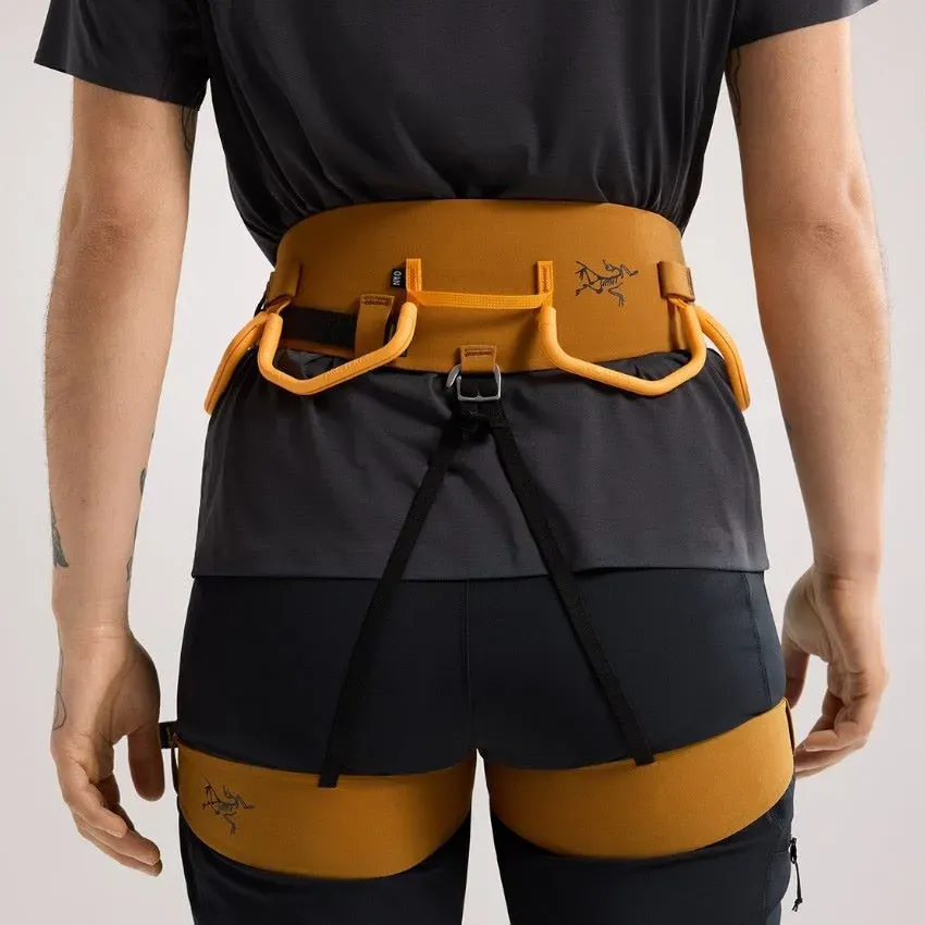 Arcteryx AR-385a Womens Climbing Harness - Yukon/Amaranthus - Image 4
