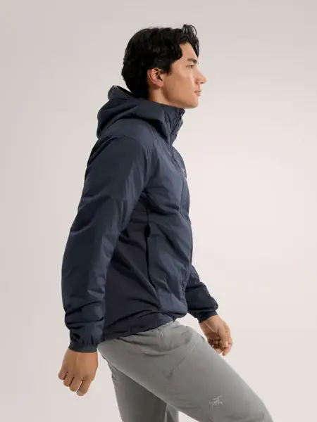 Arcteryx Atom Mens Hooded Jacket - Black Sapphire - Image 4