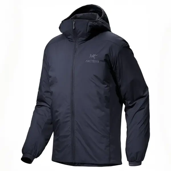 Arcteryx Atom Mens Hooded Jacket - Black Sapphire - Image 5
