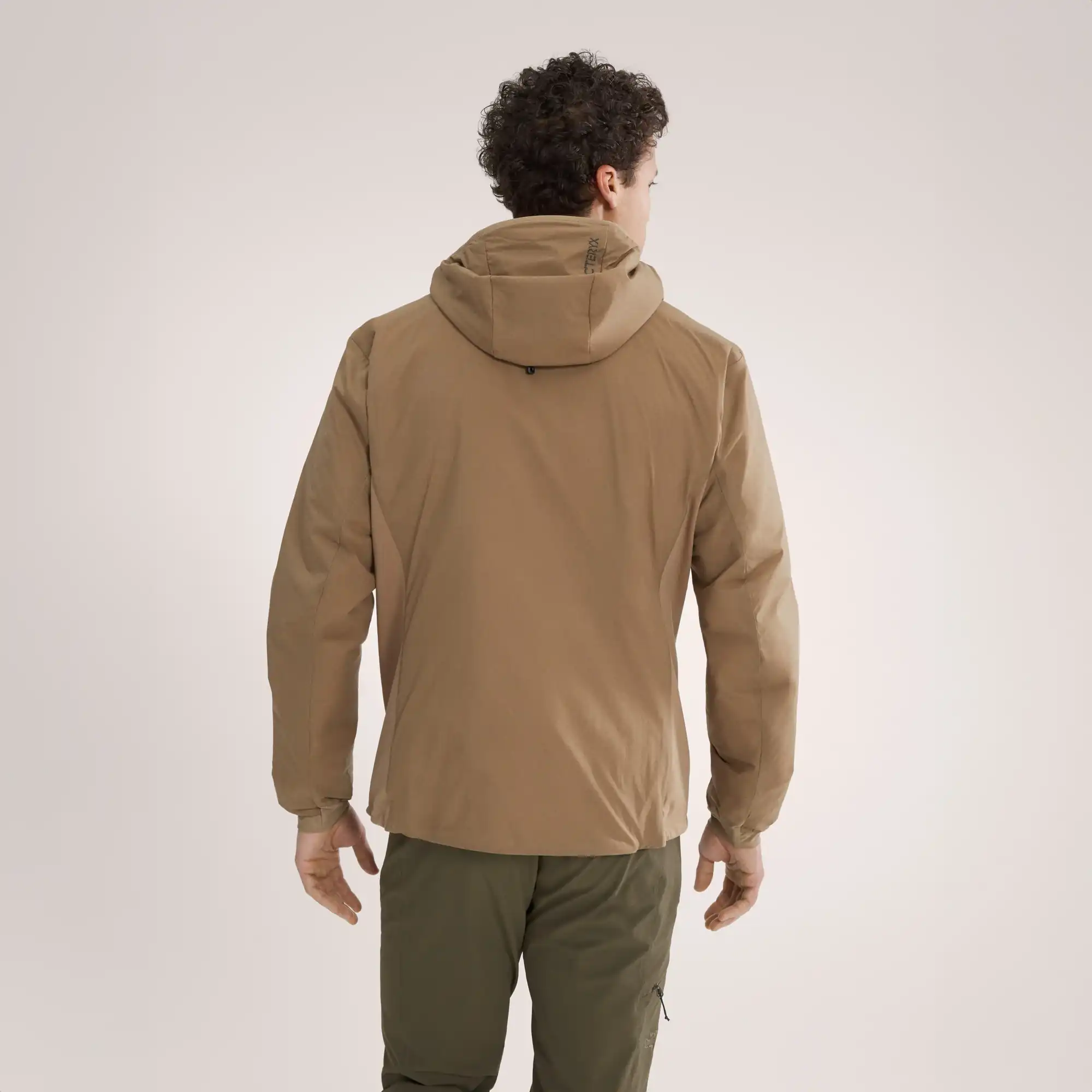 Arcteryx Atom Mens Hooded Jacket - Canvas/Forage - Image 2