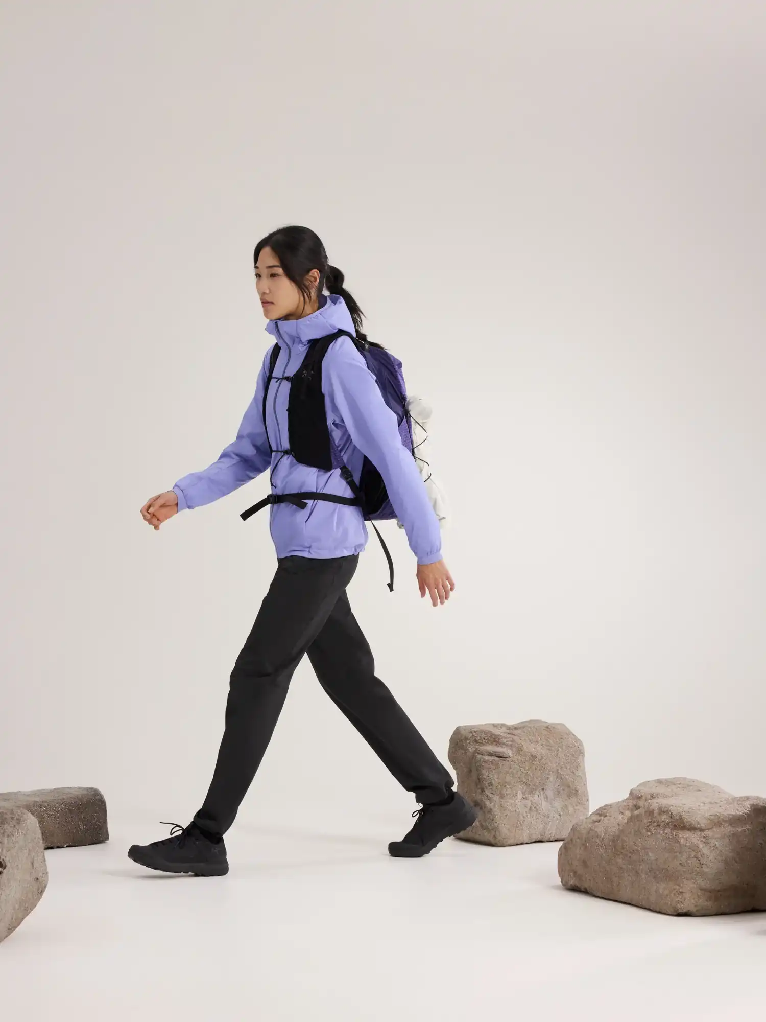 Arcteryx Atom Womens Hooded Jacket - Twilight Trail - Image 5