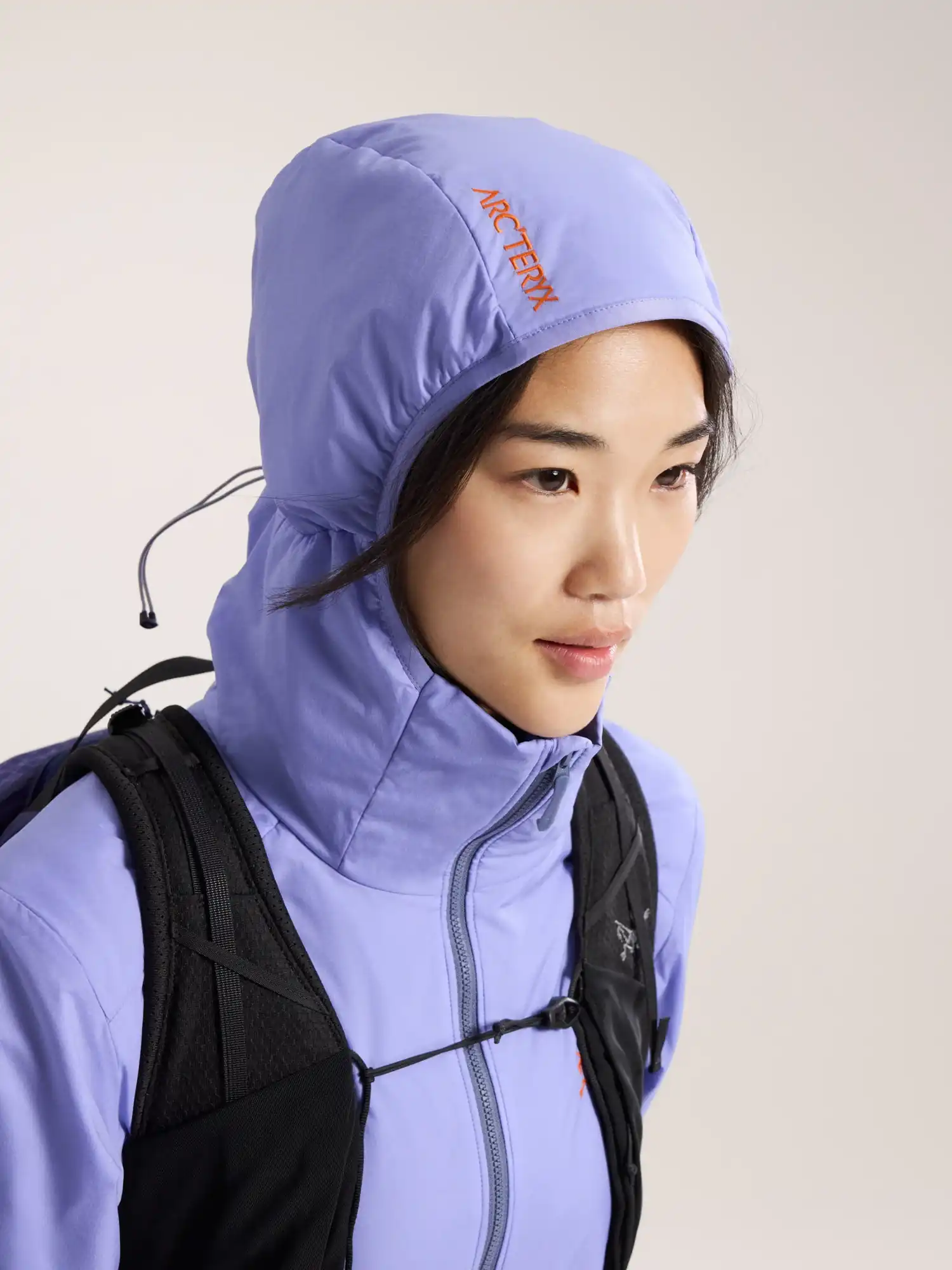 Arcteryx Atom Womens Hooded Jacket - Twilight Trail - Image 7