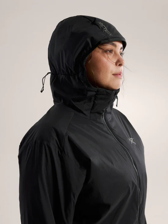 Arcteryx Atom Womens Hooded Jacket - Black - Image 6