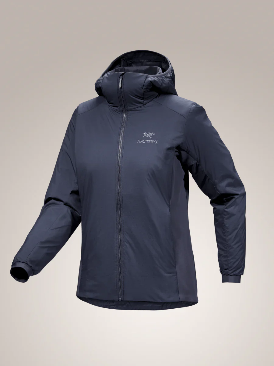 Arcteryx Atom Womens Hooded Jacket - Black Sapphire - Image 5