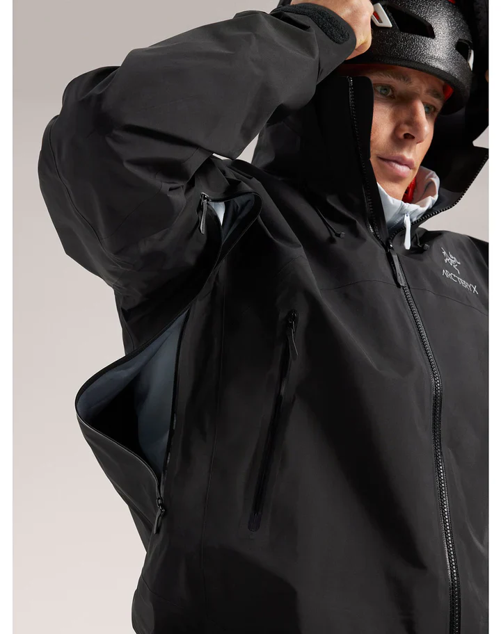 Arcteryx Beta AR Mens Hooded Jacket - Black - Image 7