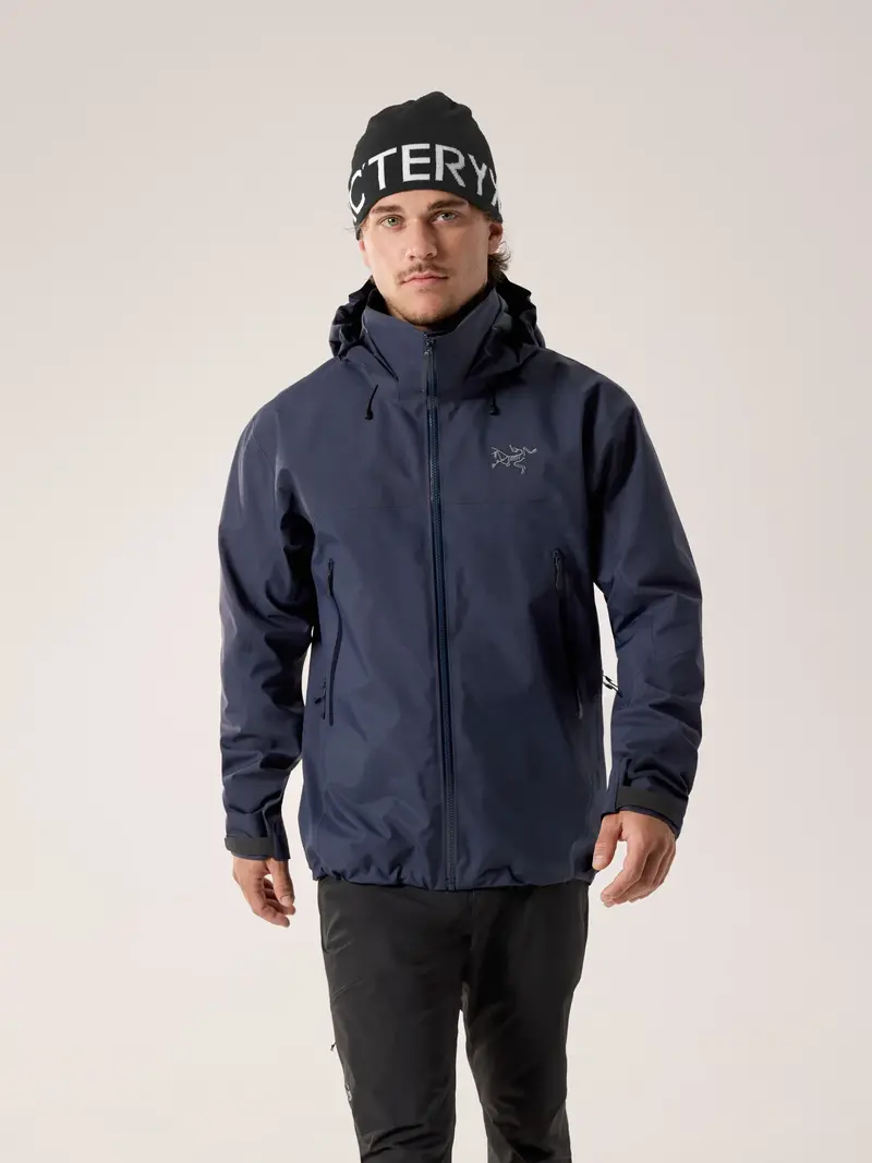 Arcteryx Beta AR Mens Hooded Jacket - Black Sapphire