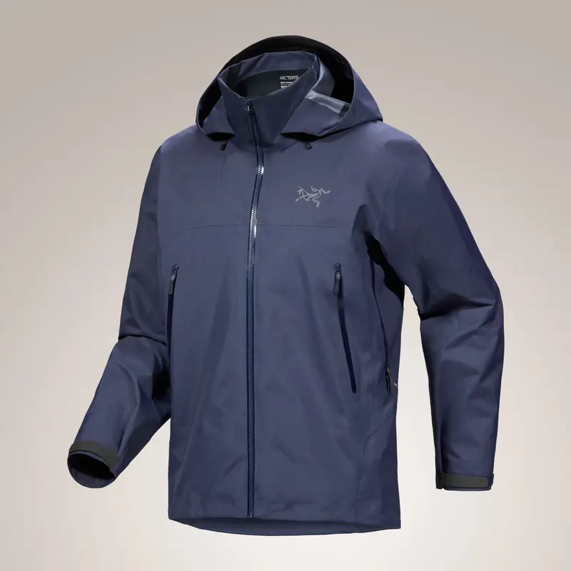 Arcteryx Beta AR Mens Hooded Jacket - Black Sapphire - Image 5