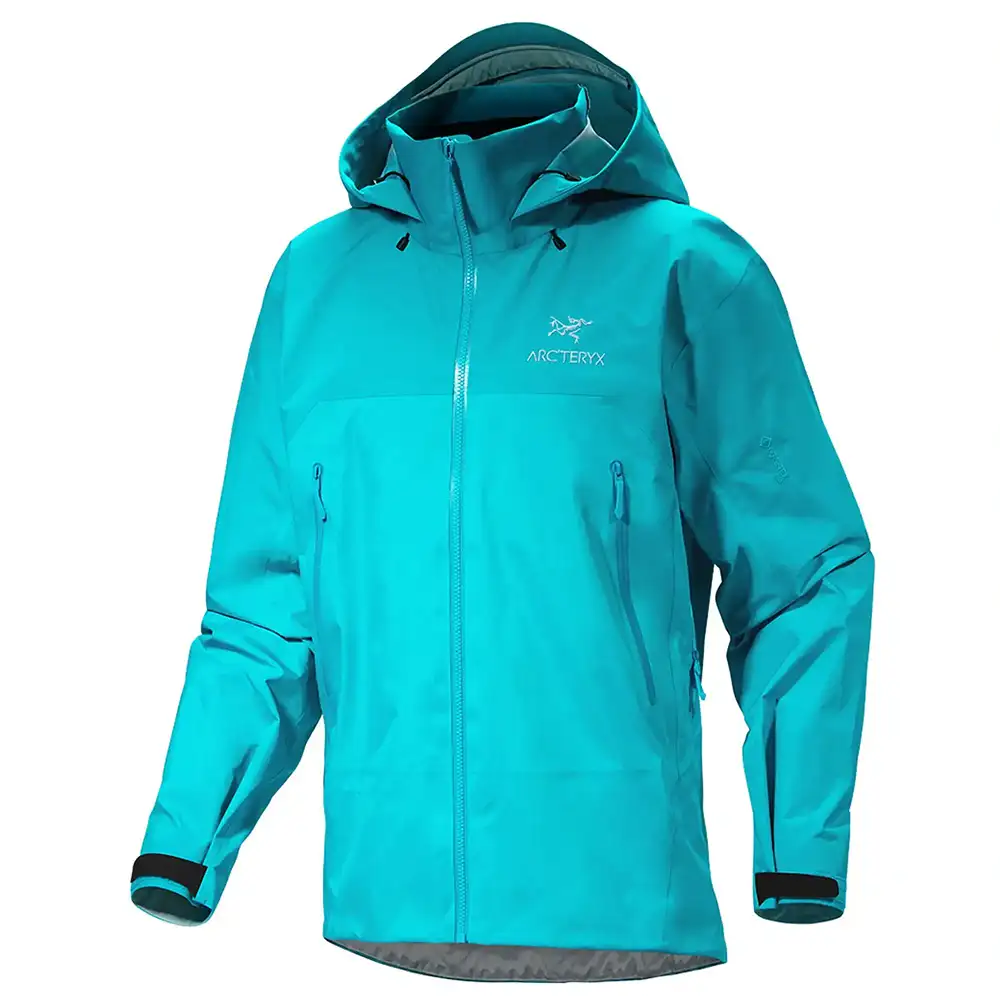 Arcteryx Beta AR Mens Hooded Jacket - Blue Tetra - Image 2