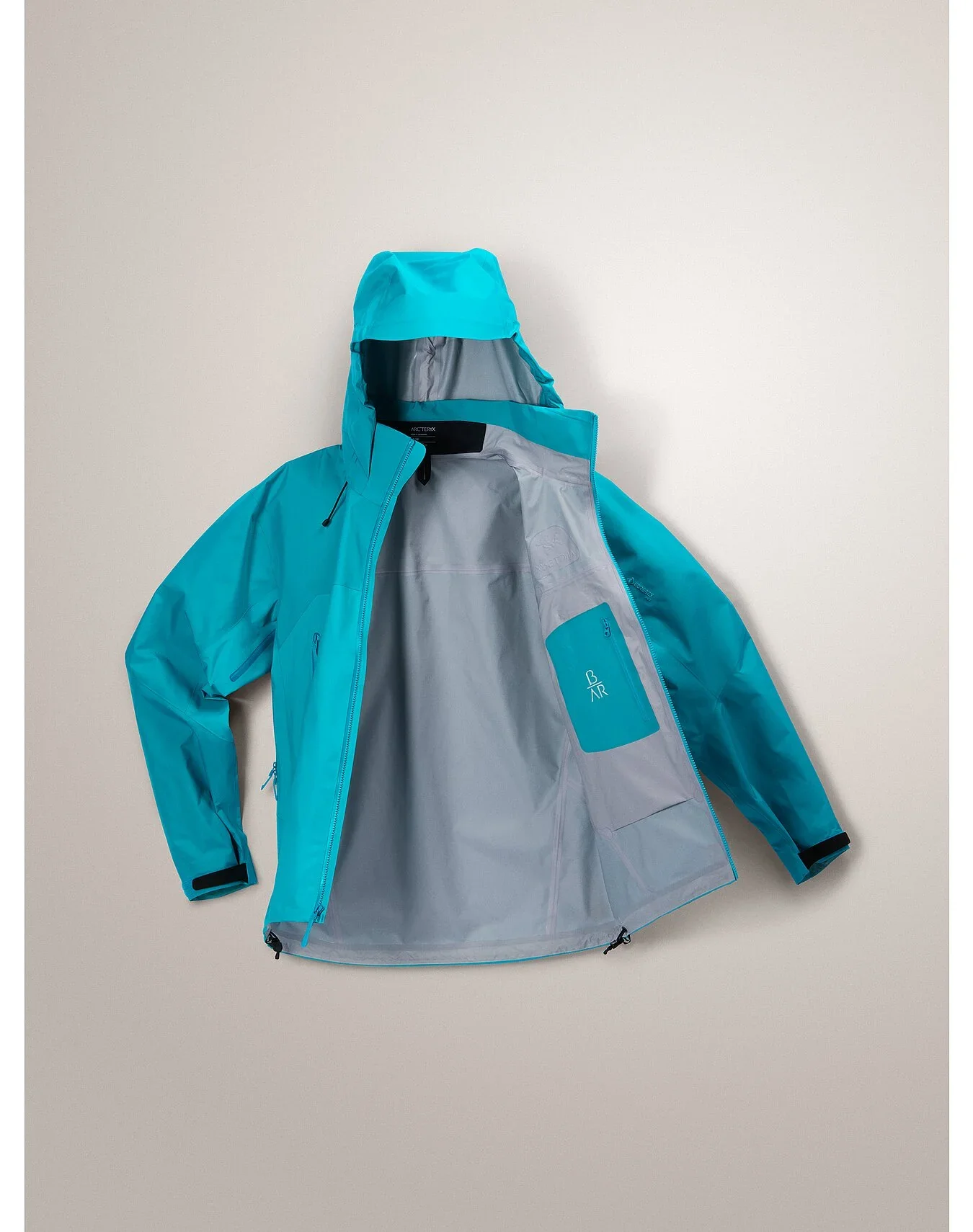 Arcteryx Beta AR Mens Hooded Jacket - Blue Tetra - Image 4