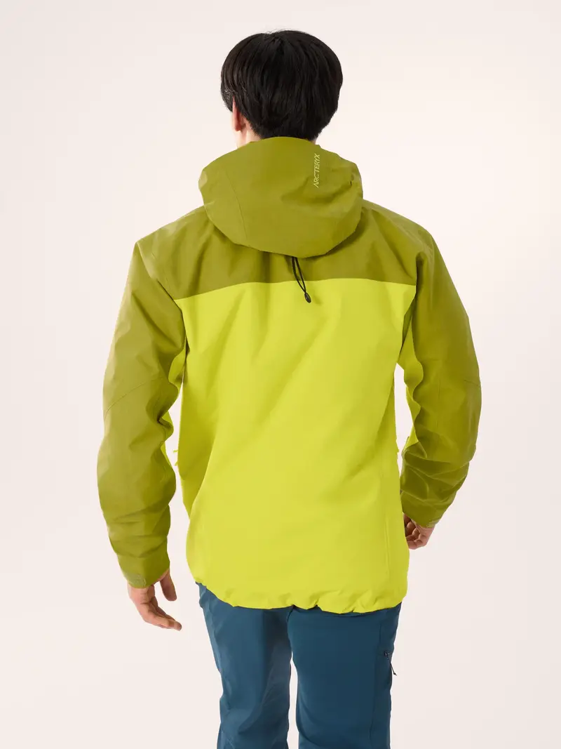 Arcteryx Beta AR Mens Hooded Jacket - Olive Moss/Euphoria - Image 2