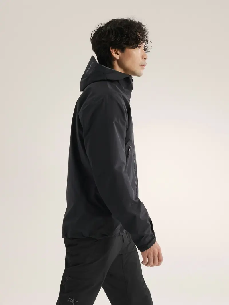 Arcteryx Beta Mens Hooded Jacket - Black - Image 4