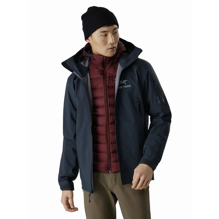 Arcteryx Cerium LT Mens Down Hooded Jacket - Cobalt Moon - Image 4