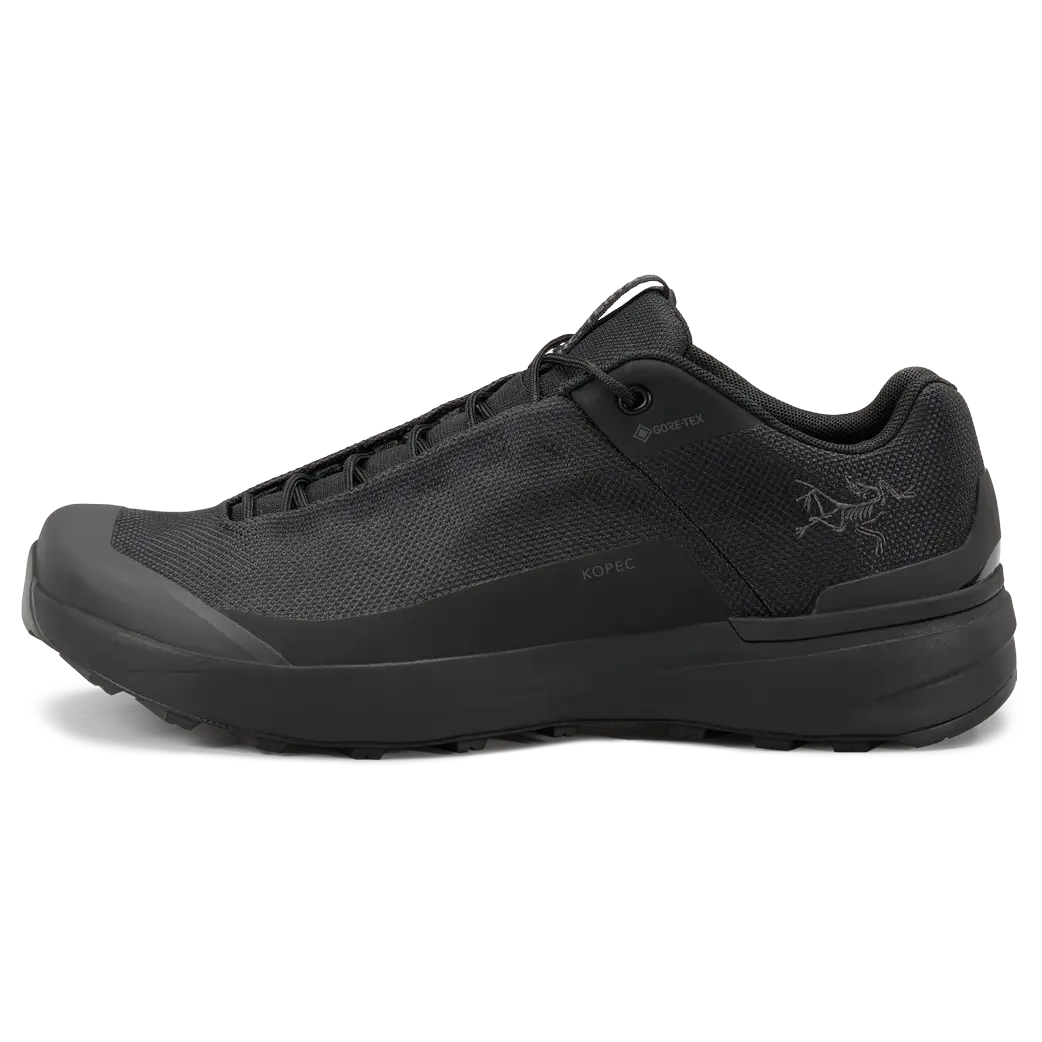 Arcteryx Kopec GTX Mens Hiking Shoe - Black/Yukon - Image 6