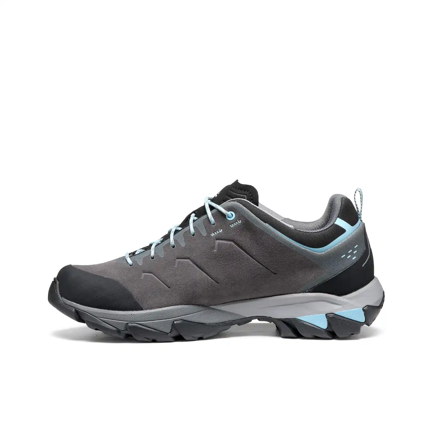 Asolo Acadia Leather GTX Womens Hiking Shoe - Graphite/Sky Blue - Image 4
