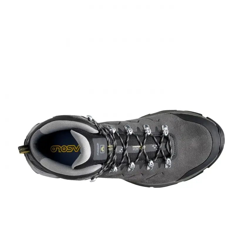 Asolo Acadia Mid Leather GTX Mens Hiking Boots - Graphite/Black - Image 5