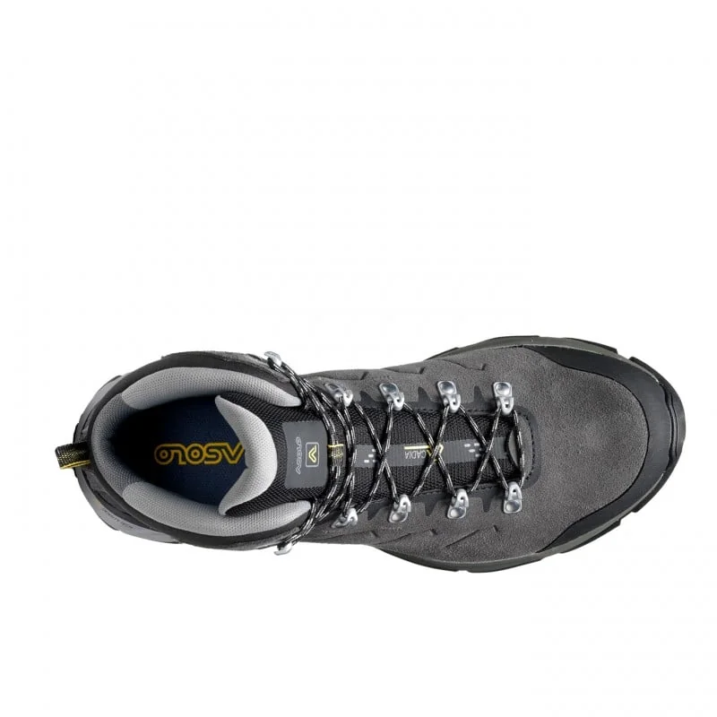 Asolo Acadia Mid Leather GTX Wide Fit Hiking Boots - Graphite/Black - Image 2