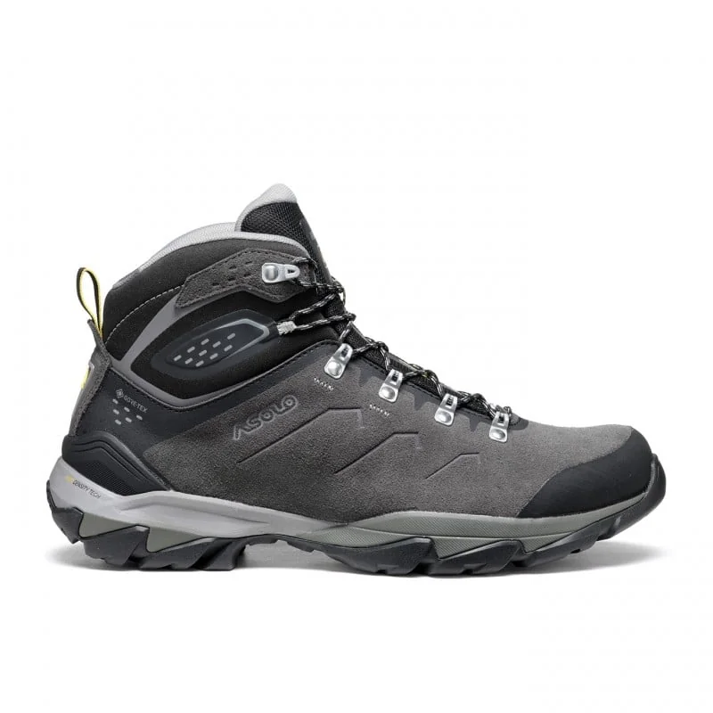 Asolo Acadia Mid Leather GTX Wide Fit Hiking Boots - Graphite/Black - Image 3