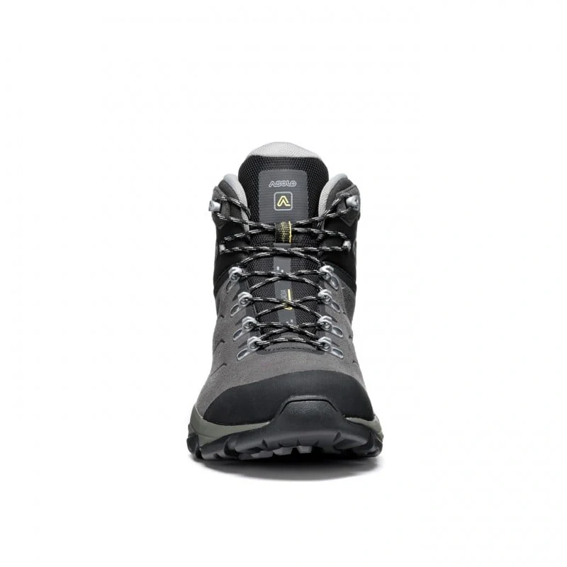 Asolo Acadia Mid Leather GTX Wide Fit Hiking Boots - Graphite/Black - Image 4