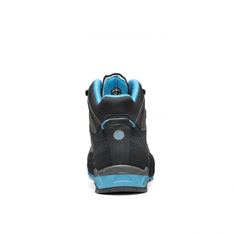 Asolo Eldo Mid Leather GV Womens Hiking Boot - Graphite/Blue Moon - Image 4