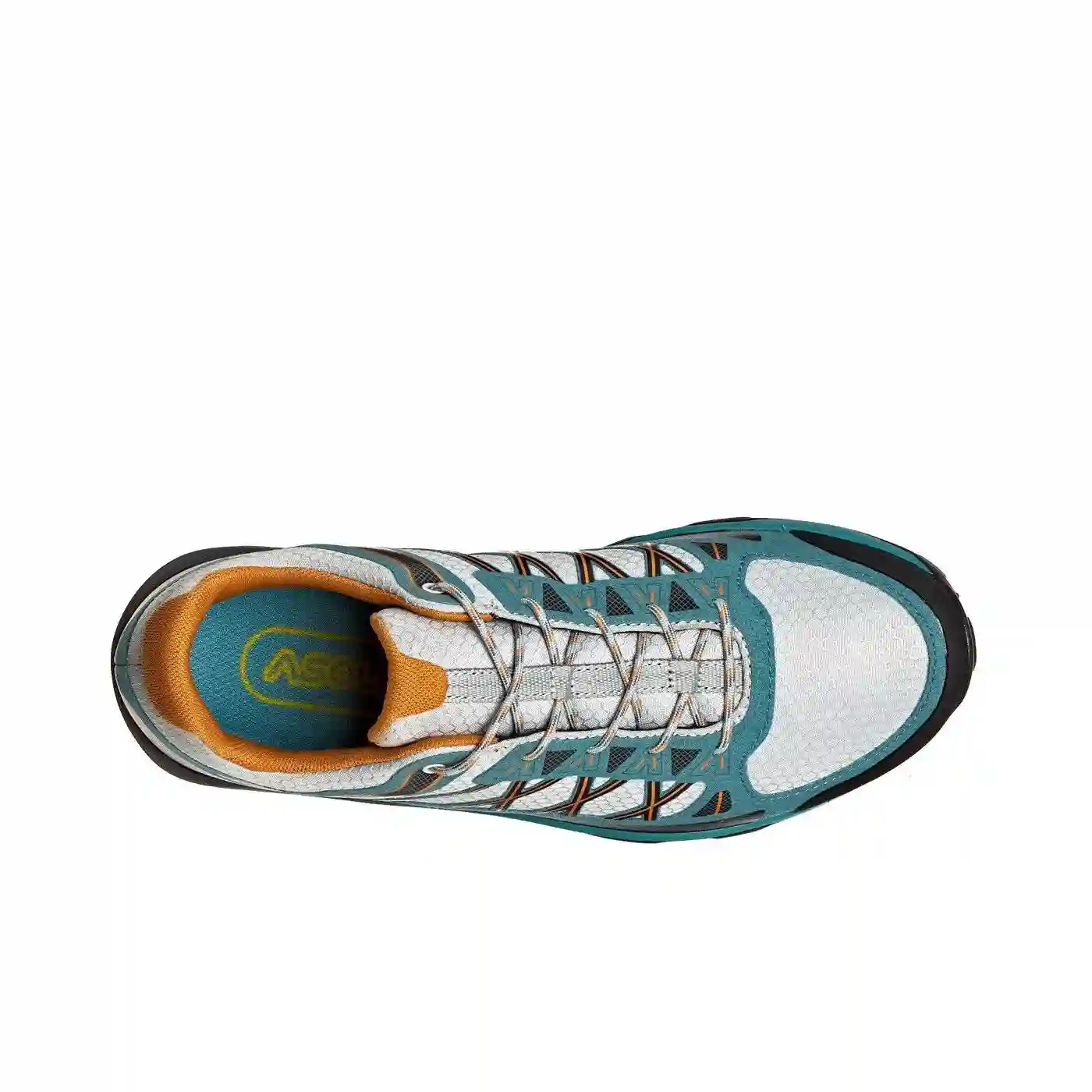 Asolo Grid GV Womens Hiking Shoe - Sky Grey/North Sea - Image 2