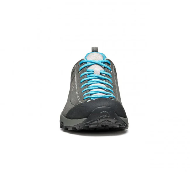 Asolo Space GV Womens Hiking Shoe - Graphite/Cyan Blue - Image 5