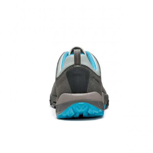 Asolo Space GV Womens Hiking Shoe - Graphite/Cyan Blue - Image 6