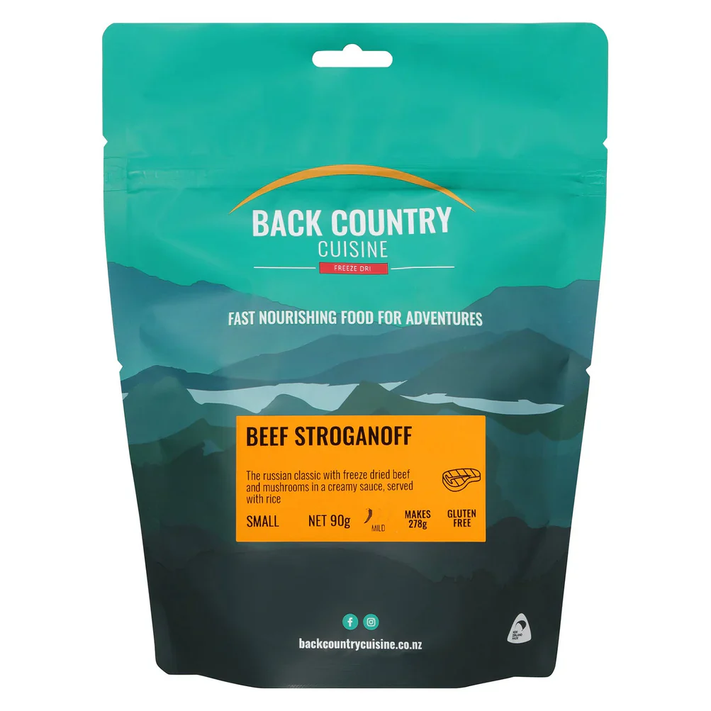 Back Country Cuisine Freeze Dried Food - Beef Stroganoff - Image 2