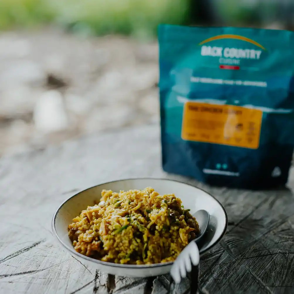 Back Country Cuisine Freeze Dried Food - Thai Chicken Curry - Image 2