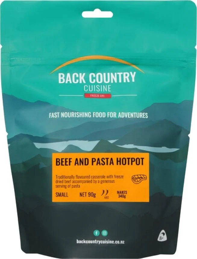 Back Country Cuisine Freeze Dried Food - Beef and Pasta Hotpot - Image 3