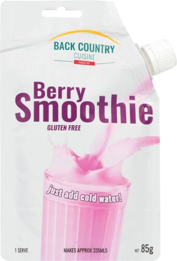 Back Country Cuisine Freeze Dried Food - Berry Smoothie