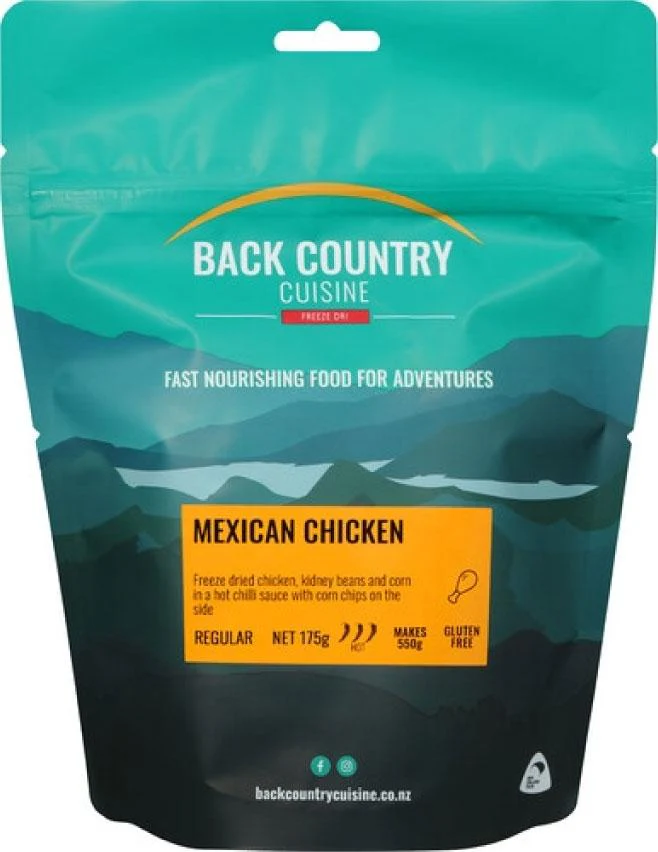 Back Country Cuisine Freeze Dried Food - Mexican Chicken - Image 2