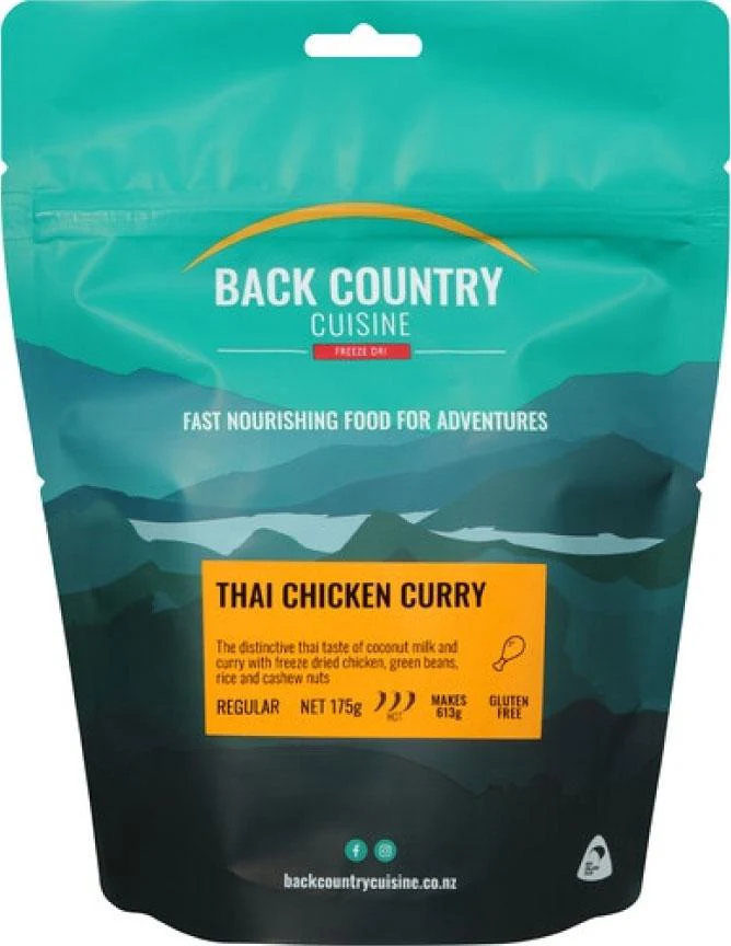 Back Country Cuisine Freeze Dried Food - Thai Chicken Curry - Image 2