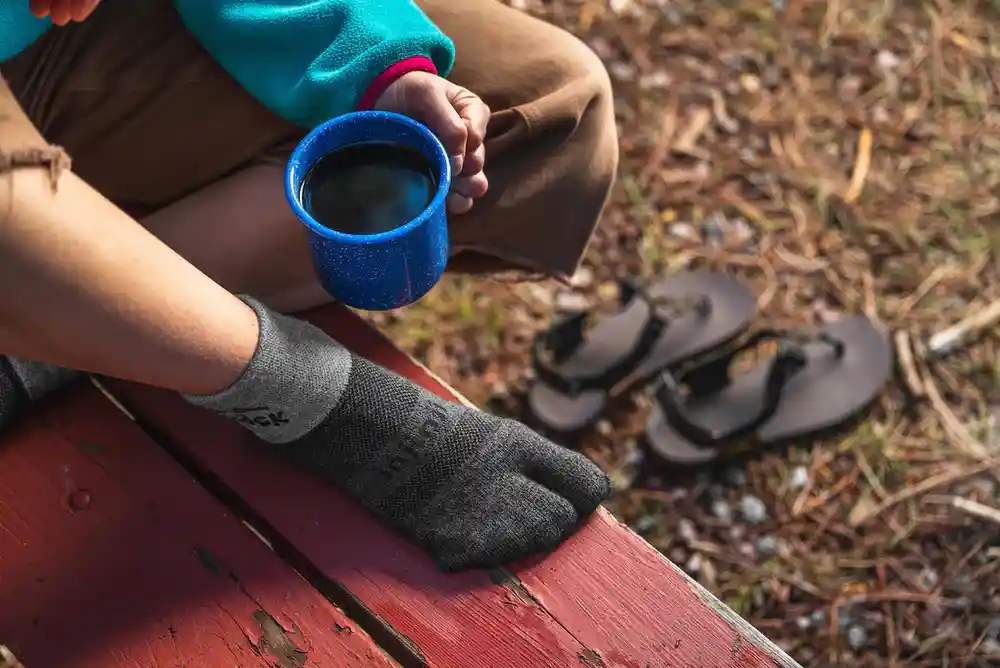Bedrock Sandals x Injinji Mini Crew Split-Toe Socks - Image 5