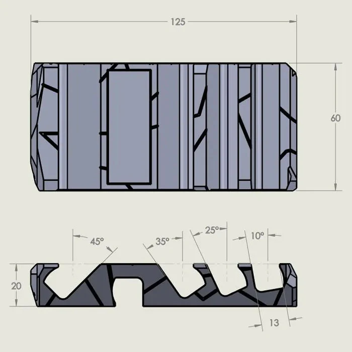 Crux Gear Phone Holder Stone - Image 3