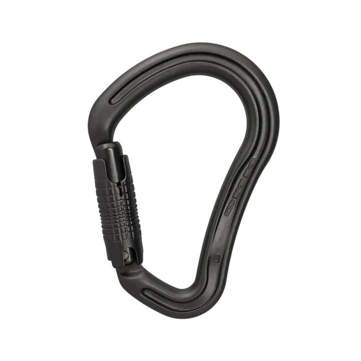 DMM 30kN Boa HMS Locksafe Carabiner - Matt Grey