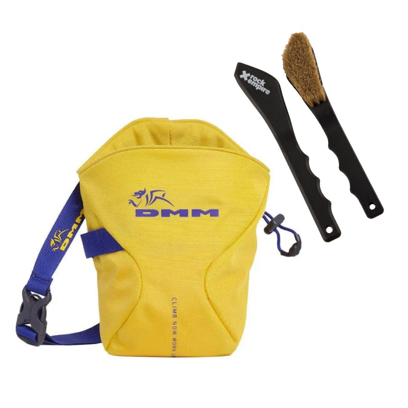 DMM Chalk Bag with Rock Empire Brush