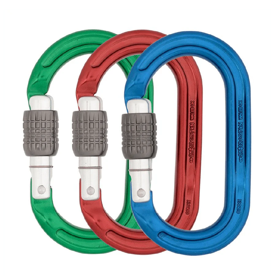 DMM Ultra O Screwgate Climbing Carabiner - 3 Pack