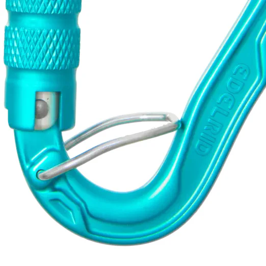 Edelrid HMS Bulletproof II Triple Lock Fixed Gate Climbing Carabiner - Image 4