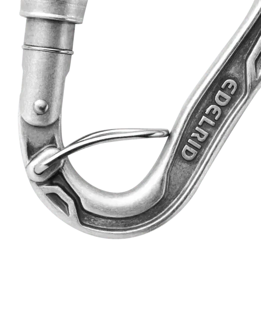 Edelrid HMS Bulletproof Screw Fixed Gate Climbing Carabiner - Image 2